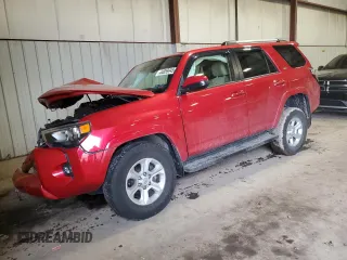 2022 Toyota 4Runner SR5 with VIN JTEMU5JR4N6019845, listed as a Copart auction lot 44859945 with 43,311 mi miles and Salvage title. Bid and sale history available at DreamBid. Image 1.