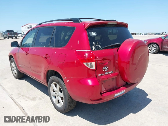 2007 Toyota RAV4 Limited with VIN JTMZK31V775011796, listed as a IAAI auction lot 42007942 with 217,450 mi miles. Bid and sale history available at carsss.com. Image 3.
