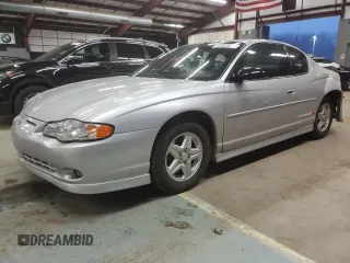2002 Chevrolet Monte Carlo SS with VIN 2G1WX15K629268591, listed as a Copart auction lot 42422845 with 119,666 mi miles and Salvage Title. Bid and sale history available at carsss.com. Image 1.