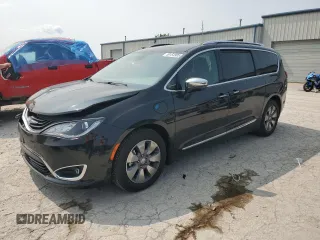 2018 Chrysler Pacifica Hybrid Limited z VIN 2C4RC1N75JR183431, wystawiony jako Copart lot #59154905 z przebiegiem 110 324 mil mil oraz Szkoda całkowita • Salvage title. Historia ofert i sprzedaży dostępna na DreamBid. Obrazek 1.