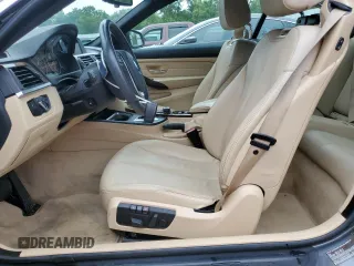 2015 BMW 4 Series 428i xDrive with VIN WBA3T1C58FP819885, listed as a Copart auction lot 57965685 with 80,540 mi miles and Salvage title. Bid and sale history available at DreamBid. Image 7.