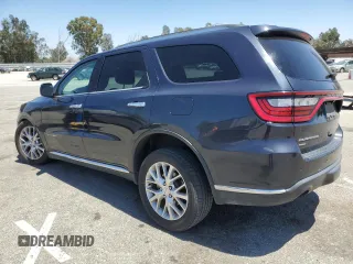 2014 Dodge Durango Citadel with VIN 1C4SDJET1EC594240, listed as a Copart auction lot 58090285 with 160,027 mi miles and Salvage title. Bid and sale history available at DreamBid. Image 2.