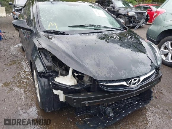 2012 Hyundai Elantra Limited with VIN KMHDH4AE0CU288395, listed as a IAAI auction lot 40462553 with 108,367 mi miles. Bid and sale history available at carsss.com. Image 6.