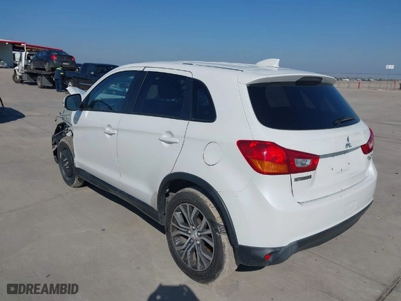 2017 Mitsubishi Outlander Sport ES 2.0 with VIN JA4AP3AU5HZ033242, listed as a IAAI auction lot 41602788 with 102,327 mi miles. Bid and sale history available at carsss.com. Image 3.