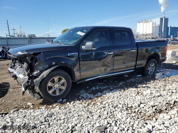 2015 Ford F-150 XLT w/HD Payload Pkg with VIN 1FTFW1EG2FFC91305, listed as a Copart auction lot 73272754 with 0 mi miles and Salvage Title. Bid and sale history available at carsss.com. Image 1.