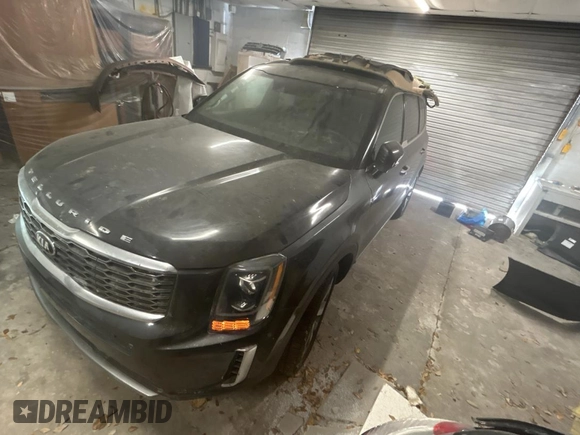 2020 Kia Telluride S with VIN 5XYP6DHC1LG073783, listed as a Copart auction lot 54958565 with 77,176 mi miles and Clean Title. Bid and sale history available at DreamBid. Image 2.