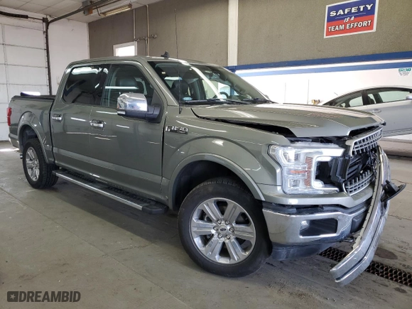 2020 Ford F-150 XL with VIN 1FTEW1E49LKD91437, listed as a Copart auction lot 48383085 with 52,113 mi miles and Salvage Title. Bid and sale history available at carsss.com. Image 4.