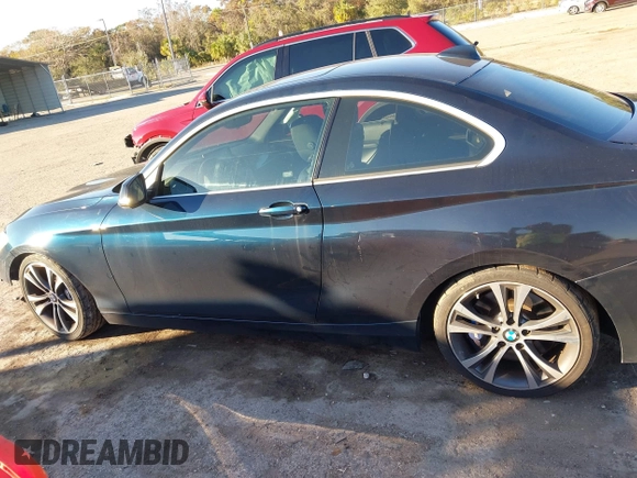2015 BMW 2 Series 228i with VIN WBA1F5C53FV257153, listed as a IAAI auction lot 41294335 with 99,919 mi miles. Bid and sale history available at carsss.com. Image 15.