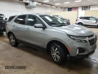 2023 Chevrolet Equinox LT with VIN 3GNAXKEG7PS200966, listed as a Copart auction lot 58599095 with 18,024 mi miles and Salvage title. Bid and sale history available at DreamBid. Image 4.
