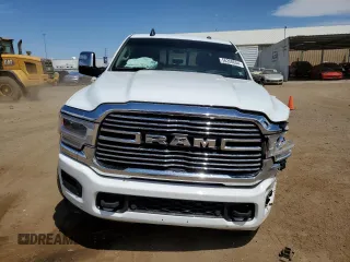 2023 Ram 2500 Laramie with VIN 3C6UR5FL9PG632207, listed as a Copart auction lot 56260654 with 31,302 mi miles and Salvage Title. Bid and sale history available at carsss.com. Image 5.