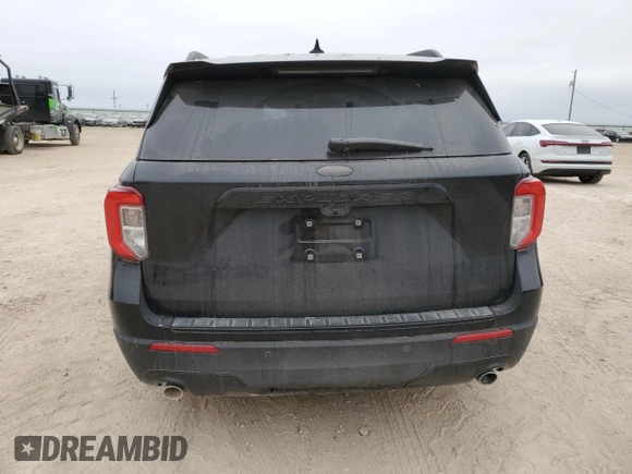 2022 Ford Explorer ST-Line with VIN 1FMSK7KH8NGA86473, listed as a Copart auction lot 86419654 with 61,412 mi miles and Salvage Title. Bid and sale history available at carsss.com. Image 6.