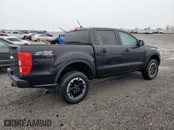 2021 Ford Ranger XL with VIN 1FTER4FH2MLD30422, listed as a Copart auction lot 50845665 with 22,480 mi miles and Salvage title. Bid and sale history available at DreamBid. Image 3.