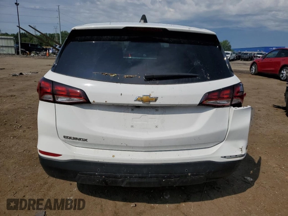 2024 Chevrolet Equinox LS with VIN 3GNAXHEG2RL235298, listed as a Copart auction lot 59908925 with 15,451 mi miles and Clean title. Bid and sale history available at DreamBid. Image 6.