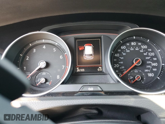2021 Volkswagen Golf GTI S with VIN 3VW6T7AU7MM005255, listed as a Copart auction lot 70678014 with 26,103 mi miles and Salvage Title. Bid and sale history available at carsss.com. Image 9.