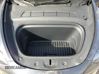 2024 Tesla Model Y Long Range with VIN 7SAYGDEE4RA281227, listed as a Copart auction lot 48356305 with 16,839 mi miles and Salvage Title. Bid and sale history available at DreamBid. Image 12.