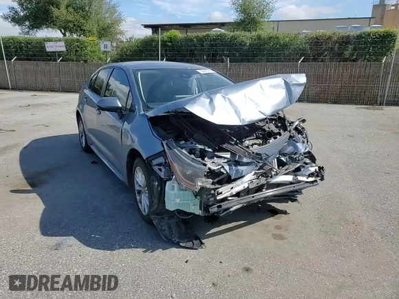 2021 Toyota Corolla LE with VIN JTDHPMAE8MJ125196, listed as a Copart auction lot 50840355 with 62,113 mi miles and Salvage Title. Bid and sale history available at carsss.com. Image 10.