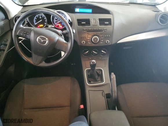 2013 Mazda Mazda3 i SV with VIN JM1BL1TG3D1822001, listed as a Copart auction lot 45711615 with 88,327 mi miles and Salvage Title. Bid and sale history available at carsss.com. Image 8.