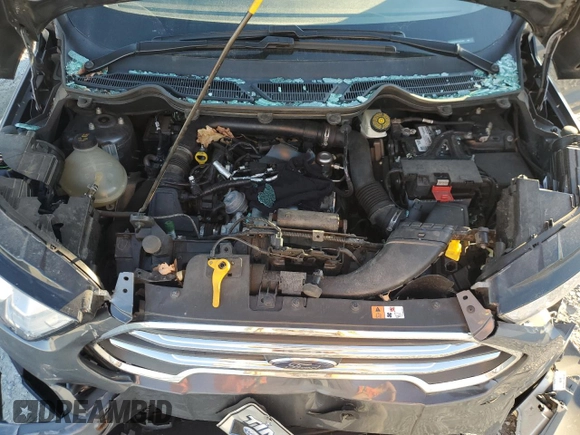 2019 Ford EcoSport Titanium with VIN MAJ3S2KE8KC307483, listed as a Copart auction lot 43940135 with 77,883 mi miles and Salvage Title. Bid and sale history available at DreamBid. Image 13.