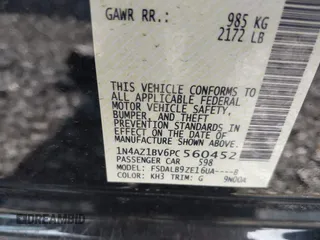 2023 Nissan LEAF S z VIN 1N4AZ1BV6PC560452, wystawiony jako IAAI lot #41938618 z przebiegiem 10 872 mil mil oraz . Historia ofert i sprzedaży dostępna na DreamBid. Obrazek 9.