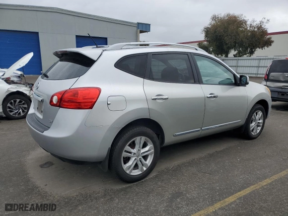 2012 Nissan Rogue S with VIN JN8AS5MT4CW605421, listed as a Copart auction lot 84690824 with 175,971 mi miles and Clean Title. Bid and sale history available at carsss.com. Image 3.