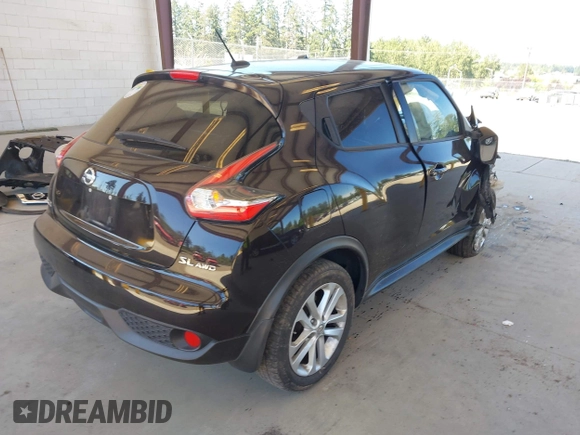 2015 Nissan Juke S with VIN JN8AF5MV1FT559946, listed as a IAAI auction lot 42688078 with 121,063 mi miles and . Bid and sale history available at DreamBid. Image 4.