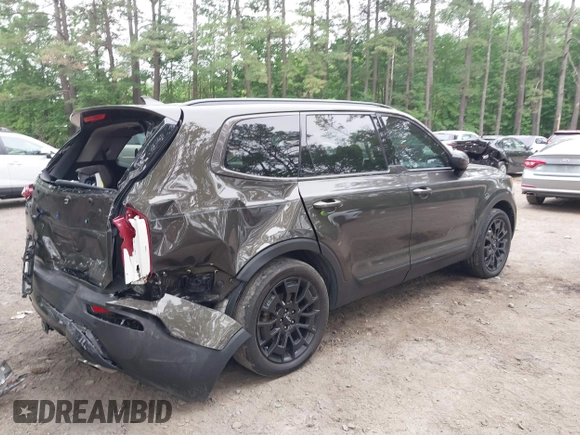 2022 Kia Telluride EX z VIN 5XYP3DHC6NG304172, wystawiony jako IAAI lot #42377593 z przebiegiem 46 013 mil mil oraz . Historia ofert i sprzedaży dostępna na DreamBid. Obrazek 4.
