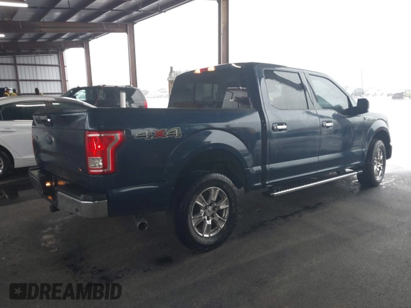 2017 Ford F-150 XL with VIN 1FTEW1EF5HKC01979, listed as a IAAI auction lot 41942328 with 141,536 mi miles. Bid and sale history available at carsss.com. Image 4.
