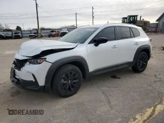 2025 Mazda CX-50 2.5 S Preferred Package with VIN 7MMVABBM5SN314750, listed as a Copart auction lot 47224095 with 8,956 mi miles and Salvage Title. Bid and sale history available at carsss.com. Image 1.