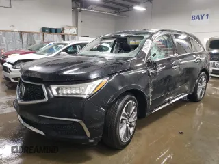 2019 Acura MDX Sport Hybrid w/Technology Pkg with VIN 5J8YD7H55KL001762, listed as a Copart auction lot 76737684 with 88,380 mi miles and Salvage Title. Bid and sale history available at carsss.com. Image 1.