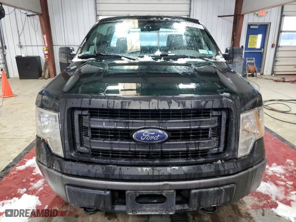 2013 Ford F-150 XL with VIN 1FTNF1EF3DKE29764, listed as a Copart auction lot 44132955 with 130,704 mi miles and Salvage Title. Bid and sale history available at carsss.com. Image 5.