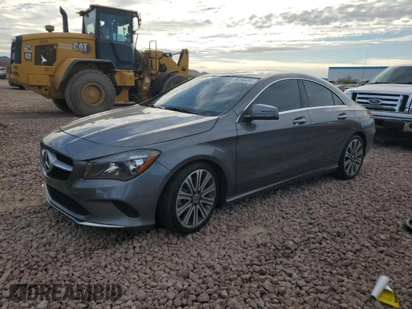 2019 Mercedes-Benz CLA 250 with VIN WDDSJ4EB3KN712053, listed as a Copart auction lot 86356494 with 70,492 mi miles and Salvage Title. Bid and sale history available at DreamBid. Image 1.