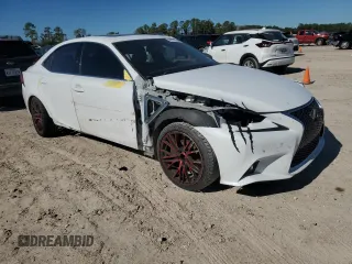 2015 Lexus IS 350 with VIN JTHCE1D21F5009056, listed as a Copart auction lot 80778364 with 81,496 mi miles and Salvage Title. Bid and sale history available at carsss.com. Image 4.