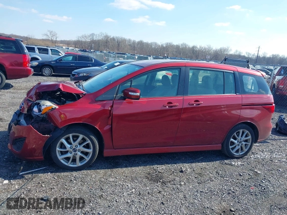 2013 Mazda 5 Touring with VIN JM1CW2CL8D0151929, listed as a IAAI auction lot 41553179 with 89,640 mi miles. Bid and sale history available at carsss.com. Image 14.