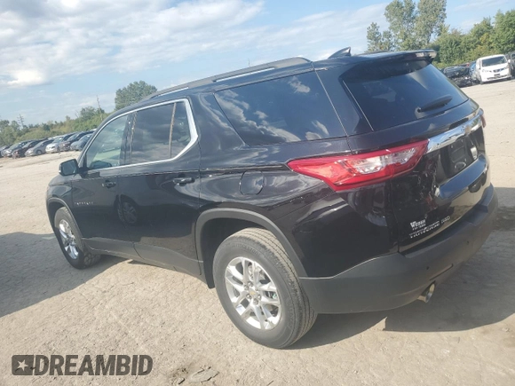 2020 Chevrolet Traverse LT Leather with VIN 1GNEVHKW1LJ226996, listed as a Copart auction lot 73079534 with 63,927 mi miles and Salvage Title. Bid and sale history available at carsss.com. Image 2.