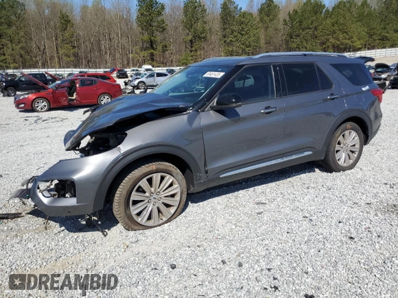2023 Ford Explorer Limited with VIN 1FMSK7FH5PGA97332, listed as a Copart auction lot 50461435 with Not Provided miles and Non Repairable. Bid and sale history available at carsss.com. Image 1.