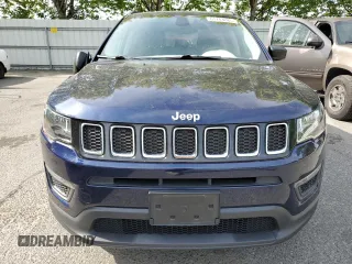 2017 Jeep Compass Sport с VIN 3C4NJDAB0HT639665, выставлен на аукционе Copart как лот 61743885 с пробегом 36 004 миль миль и Списание • Salvage title. История ставок и продаж доступна на DreamBid. Изображение 5.
