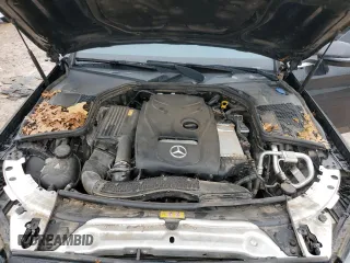 2018 Mercedes-Benz C 300 with VIN WDDWF4JB4JR346460, listed as a Copart auction lot 55768375 with 120,508 mi miles and Salvage title. Bid and sale history available at DreamBid. Image 11.