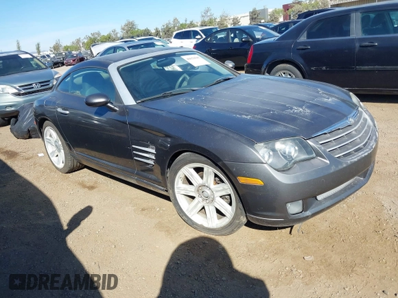 2004 Chrysler Crossfire z VIN 1C3AN69L14X007112, wystawiony jako IAAI lot #40656585 z przebiegiem 99 674 mil mil oraz . Historia ofert i sprzedaży dostępna na DreamBid. Obrazek 1.