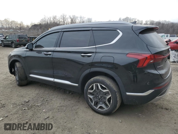 2023 Hyundai Santa Fe Limited with VIN 5NMS4DAL2PH624776, listed as a Copart auction lot 88330945 with 12,517 mi miles and Salvage Title. Bid and sale history available at carsss.com. Image 2.
