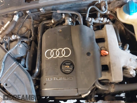 2003 Audi A4 1.8T with VIN WAULC68E73A275495, listed as a IAAI auction lot 41525711 with 184,591 mi miles. Bid and sale history available at carsss.com. Image 10.