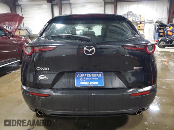 2021 Mazda CX-30 S with VIN 3MVDMAAL1MM259313, listed as a Copart auction lot 88684555 with 47,535 mi miles and Salvage title. Bid and sale history available at DreamBid. Image 6.