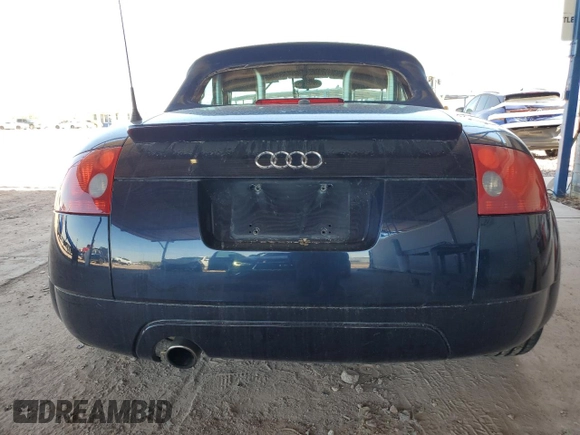 2005 Audi TT with VIN TRUTC28N651010474, listed as a Copart auction lot 60269635 with 133,837 mi miles and Salvage title. Bid and sale history available at DreamBid. Image 6.