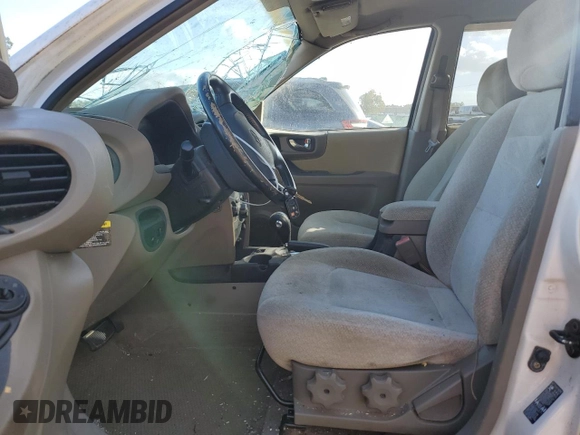 2005 Hyundai Santa Fe GLS with VIN KM8SC13D95U868823, listed as a Copart auction lot 80675094 with 0 mi miles and Salvage Title. Bid and sale history available at carsss.com. Image 7.