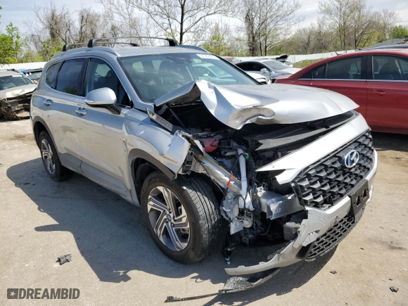 2023 Hyundai Santa Fe SEL with VIN 5NMS24AJ6PH639057, listed as a Copart auction lot 50362424 with 5,091 mi miles and Salvage Title. Bid and sale history available at carsss.com. Image 4.