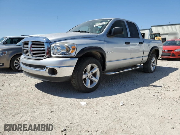 2008 Dodge 1500 SLT with VIN 1D7HU18N58S608633, listed as a Copart auction lot 53239025 with 266,801 mi miles and Clean Title. Bid and sale history available at DreamBid. Image 1.