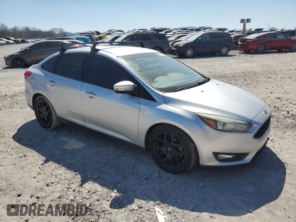 2016 Ford Focus SE with VIN 1FADP3F24GL267194, listed as a Copart auction lot 48812385 with 154,466 mi miles and Salvage Title. Bid and sale history available at carsss.com. Image 4.