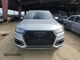 2017 Audi Q7 Premium Plus with VIN WA1LAAF78HD024906, listed as a Copart auction lot 50955025 with 124,894 mi miles and Salvage title. Bid and sale history available at DreamBid. Image 5.