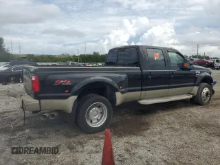 2008 Ford F-450 XL with VIN 1FTXW43R08EB85034, listed as a Copart auction lot 74573654 with 168,527 mi miles and Salvage Title. Bid and sale history available at carsss.com. Image 3.