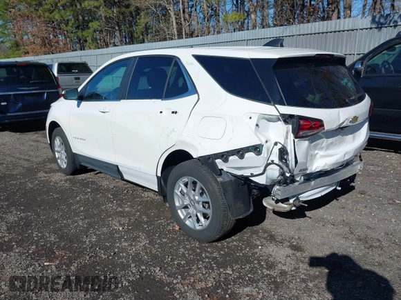 2024 Chevrolet Equinox LT with VIN 3GNAXUEG5RL314862, listed as a IAAI auction lot 41803691 with 13,841 mi miles. Bid and sale history available at carsss.com. Image 3.