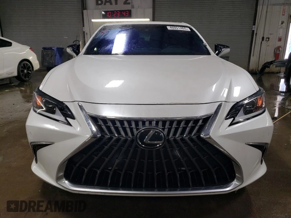 2022 Lexus ES 350 z VIN 58ADZ1B17NU121972, wystawiony jako Copart lot #46051465 z przebiegiem 28 725 mil mil oraz Szkoda całkowita • Salvage title. Historia ofert i sprzedaży dostępna na DreamBid. Obrazek 5.
